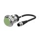 PRWT30-10XO Induktív érzékelő 12-24VDC M30/10mm NO Kábelcsatlakozós Szintbe ép. IP67