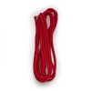 FIT 3x075 4m textil kábel piros  230V