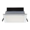 SEEYOU 11 négyszögű süllyesztett fehér  230V/350mA LED 10W  3000K