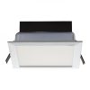 SEEYOU 15 négyszögű süllyesztett fehér  230V/350mA LED 16W  3000K