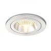 MAYDAY CC süllyesztett lámpa szálcsiszolt alumínium 230V/700mA LED 9W 2700K