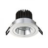 MAYDAY CC süllyesztett lámpa szálcsiszolt alumínium 230V/700mA LED 9W 2700K