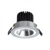 MAYDAY CC süllyesztett lámpa szálcsiszolt alumínium 230V/700mA LED 9W 2700K