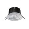 MAYDAY B 14 süllyesztett lámpa csiszolt alumínium 230V/500mA LED 15W 2700K