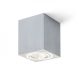 MAYO SQ mennyezeti billenthető  szálcsiszolt alumínium 230V/700mA LED 9W 36°  2700K