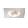 ICCO SQ süllyesztett lámpa ezüstszürke  230V/350mA LED 7W  3000K