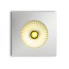 ICCO SQ süllyesztett lámpa ezüstszürke  230V/350mA LED 7W  3000K