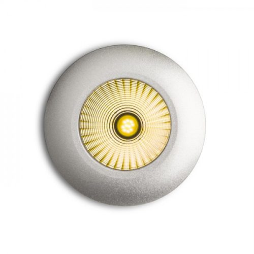 ICCO R süllyesztett lámpa ezüstszürke  230V/350mA LED 7W  3000K
