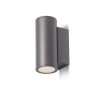 MIZZI II antracitszürke 230V LED 2x12W 44° IP65 3000K