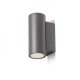 MIZZI II antracitszürke 230V LED 2x12W 44° IP65 3000K