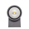 MIZZI II antracitszürke 230V LED 2x12W 44° IP65 3000K