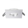 ASTOR SQ   szálcsiszolt alumínium 230V GU10 50W IP65