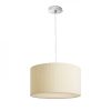 LALO 40 függő lámpa krémfehér matt nikkel 230V E27 3x42W