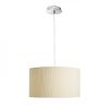 LALO 40 függő lámpa krémfehér matt nikkel 230V E27 3x42W