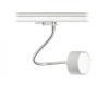PIXIE libanyak háromfázisú áramkörös sínre ezüstszürke króm 230V LED GX53 7W