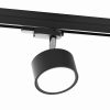 PIXIE háromfázisú áramkörös sínre fekete króm 230V LED GX53 7W