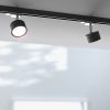 PIXIE háromfázisú áramkörös sínre fekete króm 230V LED GX53 7W