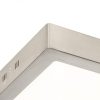 SLENDER SQ 12 felületre szerelhető matt nikkel 230V LED 6W 3000K