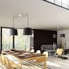 ASPRO 40/30 lámpabúra  Polycotton fekete/arany fólia  max. 23W