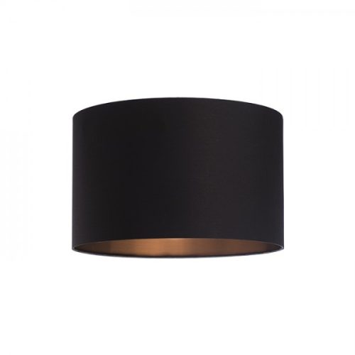 RON 40/25 lámpabúra Polycotton fekete/réz fólia max. 23W