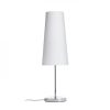 CONNY 15/30 asztali lámpaernyő Polycotton fehér/fehér PVC max. 23W