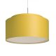 DOUBLE 55/30 lámpabúra  Chintz sárgabarack/fehér PVC  max. 23W