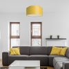 DOUBLE 55/30 lámpabúra  Chintz sárgabarack/fehér PVC  max. 23W