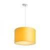 RON 40/25 lámpabúra  Chintz sárgabarack/fehér PVC  max. 23W