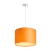 RON 40/25 lámpabúra  Chintz narancssárga/fehér PVC  max. 23W