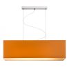 LOPE 80/23 lámpabúra  Chintz narancssárga/fehér PVC  max. 23W