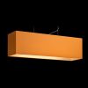 LOPE 80/23 lámpabúra  Chintz narancssárga/fehér PVC  max. 23W
