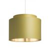 DOUBLE 40/30 lámpabúra  Chintz  oliva/ezüst fólia  max. 23W