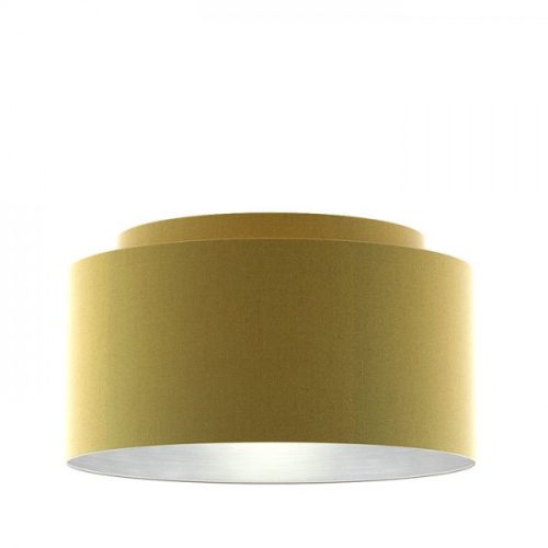 DOUBLE 55/30 lámpabúra  Chintz  oliva/ezüst fólia  max. 23W
