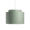 DOUBLE 40/30 lámpabúra  Chintz menta/ezüst fólia  max. 23W