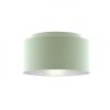 DOUBLE 55/30 lámpabúra  Chintz menta/ezüst fólia  max. 23W