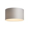 RON 55/30 lámpabúra  Chintz világosszürke/fehér PVC  max. 23W