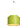 DOUBLE 40/30 lámpabúra  Chintz lime/fehér PVC  max. 23W