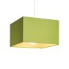 TEMPO 30/19 lámpabúra  Chintz lime/fehér PVC  max. 23W