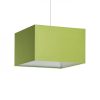 TEMPO 30/19 lámpabúra  Chintz lime/fehér PVC  max. 23W
