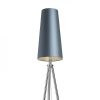 CONNY 15/30 asztali lámpaernyő Monaco benzin kék/ezüst PVC max. 23W
