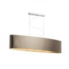 CASUAL 120/25 lámpabúra  Monaco galamb szürke/ezüst PVC  max. 23W