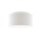 DOUBLE 55/30 lámpabúra  Polycotton fehér/fehér PVC  max. 23W