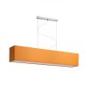 LOPE 120/22 lámpabúra  Chintz narancssárga/fehér PVC  max. 23W