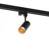 TRAX három áramkörös sínre fekete/aranysárga  230V/400mA LED 15W 38°  3000K