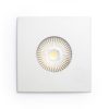 WATERBOY SQ  matt fehér  230V LED 10W 40° IP65  3000K