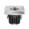 WATERBOY SQ   matt nikkel 230V LED 10W 40° IP65  3000K