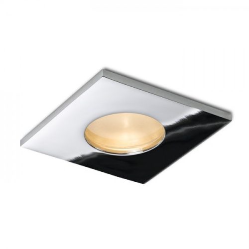 SPLASH SQ süllyesztett lámpa króm 230V GU10 50W IP65
