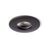 WATERBOY R  matt fekete  230V LED 10W 40° IP65  3000K