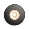 WATERBOY R  matt fekete  230V LED 10W 40° IP65  3000K
