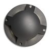 TOPTOP IV talaj antracitszürke  230V LED 4x1W IP67  3000K